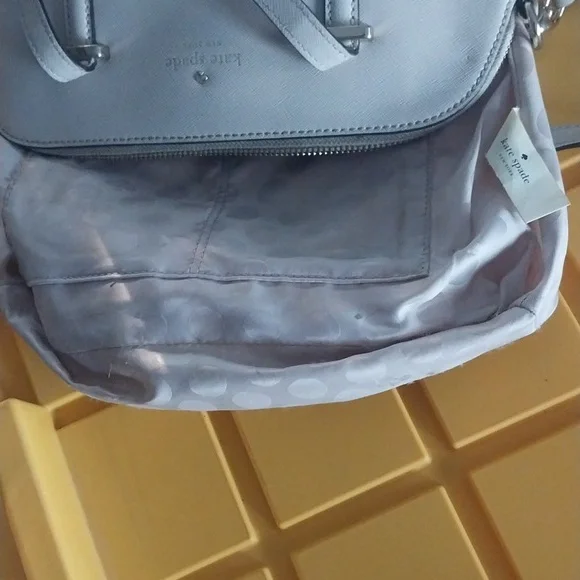 Kate Spade Elegant Gray Women's Handbag - Picture 8 of 9